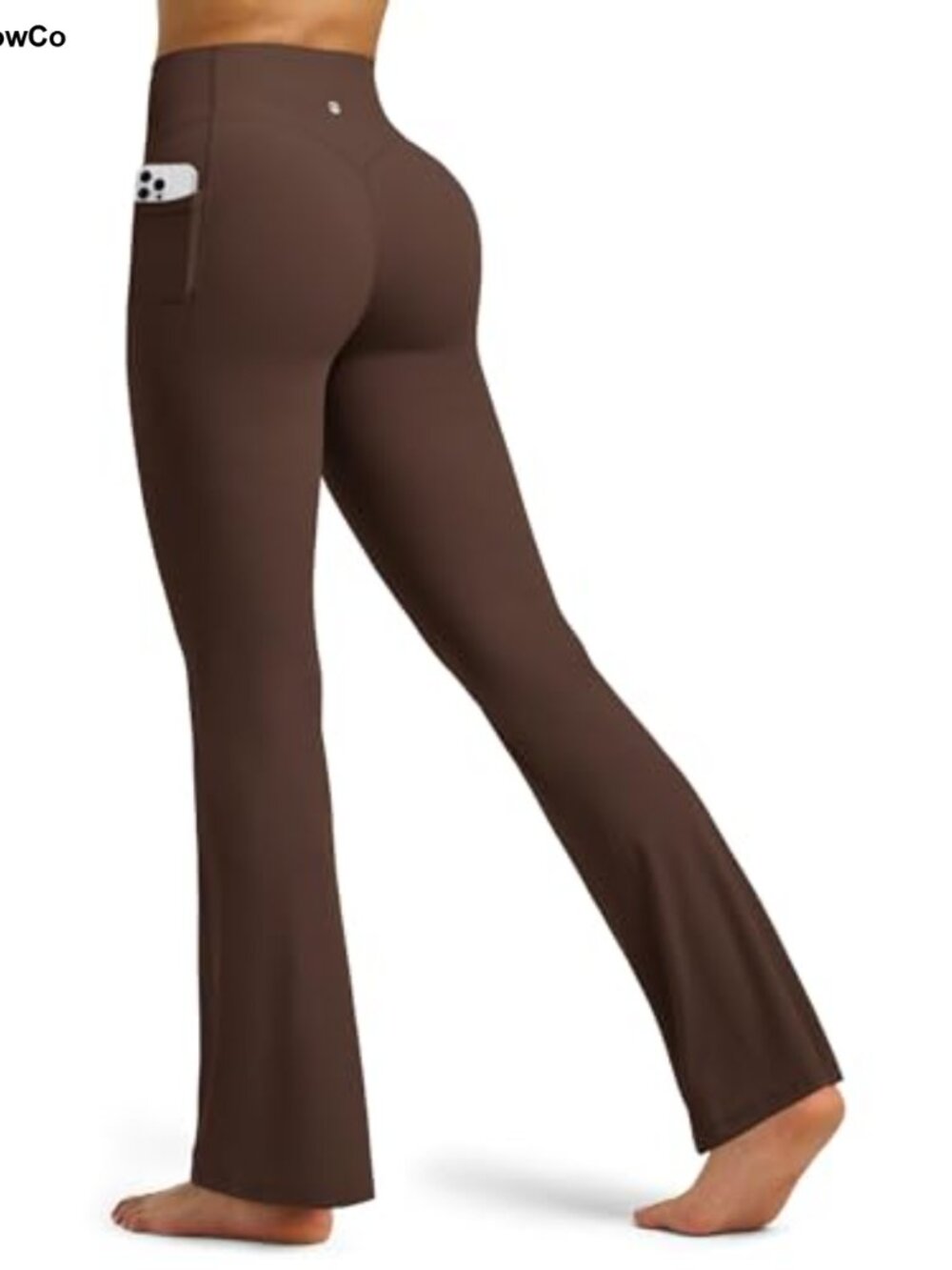 Flare Yoga Pants High Waisted Leggings with Pockets Buttery Soft